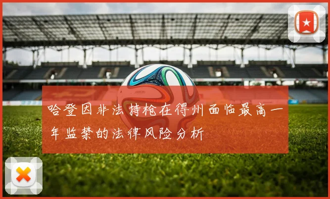 哈登因非法持枪在得州面临最高一年监禁的法律风险分析
